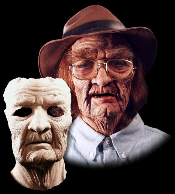 Stage Frights Old Age Face Prosthetic 3 Stage Frights Old Age Face Prosthetic