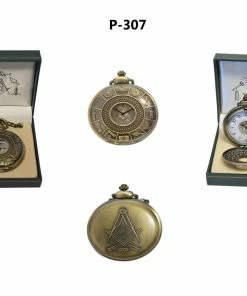 Sigma Impex Inc. Masonic Pocket Watch Open Faced