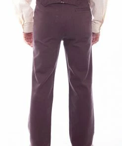 Scully Range Wear Steampunk & Victorian Walnut Cotton Canvas Pants