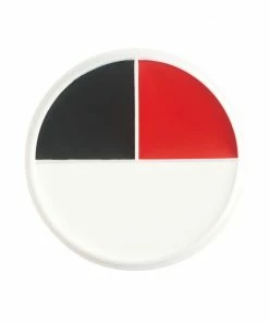 Ben Nye Creme Character Red White & Black Wheel