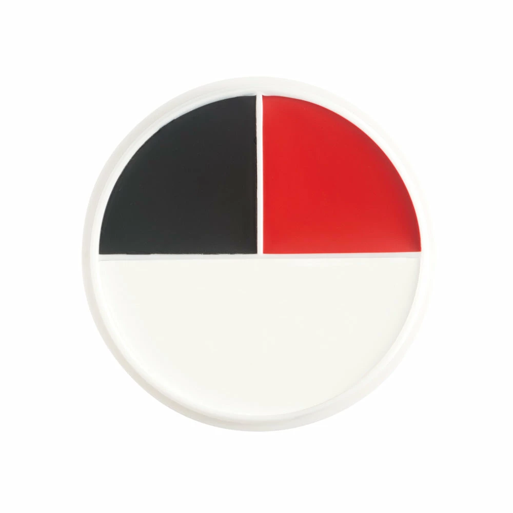 Ben Nye Creme Character Red White & Black Wheel 3 Ben Nye Creme Character Red White & Black Wheel
