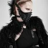 Western Fashion COVID Masks & Gear Mask Punk W/ Lacing And Studs