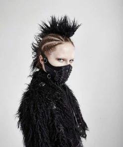 Western Fashion COVID Masks & Gear Mask Punk W/ Lacing And Studs