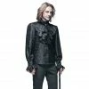 Western Fashion Steampunk & Victorian Men's Black Gothic/Poet Shirt