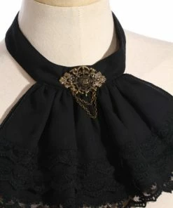 Western Fashion Black Steampunk Shirt Steampunk & Victorian