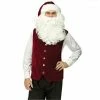 Halco Holiday Red Velvet Santa Vest 2 Halco Holiday Red Velvet Santa Vest