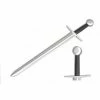Top Quest Inc. Blades 40" Medieval Foam Sword W/Metallic Chrome Finish