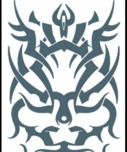 Tinsley Transfers Tattoos & Tattoo Effects Tribal Face