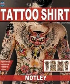 Tinsley Transfers Tattoos & Tattoo Effects Motley Tattoo Shirt