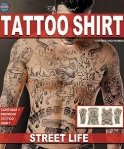 Tinsley Transfers Street Life Tattoo Shirt Tattoos & Tattoo Effects