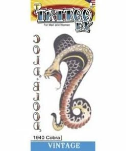 Tinsley Transfers Tattoos & Tattoo Effects Cobra 1940 Tattoo