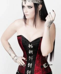 The Corset Company Overbust Red-Black W-Belt & Jacket Corsets & Corset Dresses 7 The Corset Company Overbust Red-Black W-Belt & Jacket Corsets & Corset Dresses