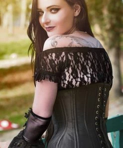 The Corset Company Black Taffeta Underbust Corset Curvy Waist Corsets & Corset Dresses