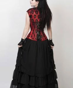 The Corset Company Steampunk & Victorian Black Long Victorian Inspired Skirt