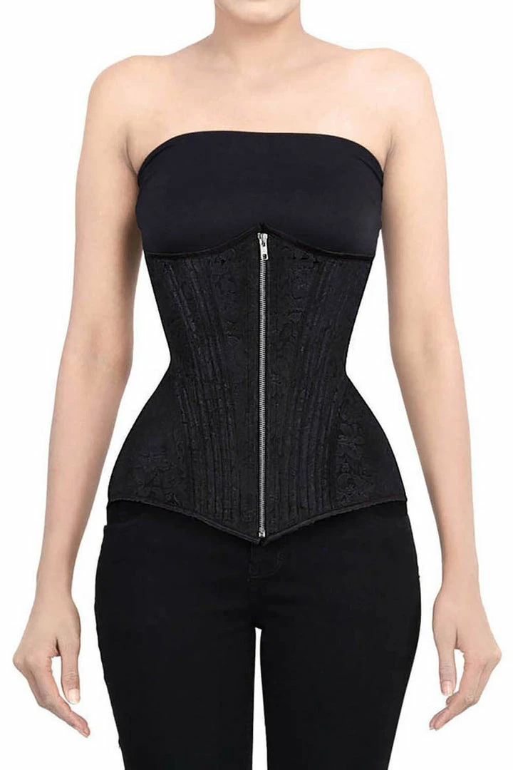 The Corset Company Corsets & Corset Dresses Underbust Training W/Zip Black 4 The Corset Company Corsets & Corset Dresses Underbust Training W/Zip Black