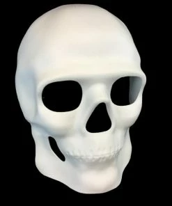 KBW Global Corp Masquerade Masks Mask Skull Face White
