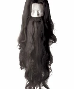 Garland Beauty Products Black Wizard Wig & Beard Extra Long BLK