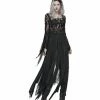 Western Fashion Dress Gothic Black Web