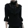 Western Fashion Gothic Phoenix Tail Shirt 2 Western Fashion Gothic Phoenix Tail Shirt