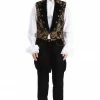 Pentagramme Gothique Black And Gold Waistcoat Gothic Royalist 1 Pentagramme Gothique Black And Gold Waistcoat Gothic Royalist