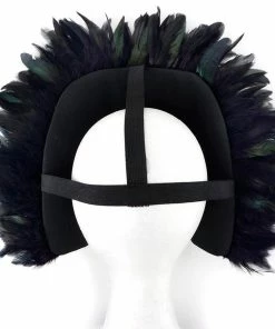 Zucker Burlesque Headdress Sequin And Feather