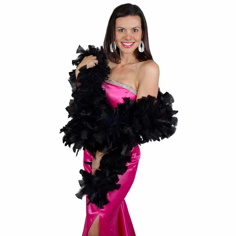 Boa Novelty Feather Turkey Boa 8"-10" 3 Boa Novelty Feather Turkey Boa 8"-10"