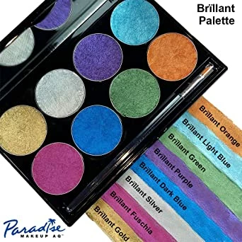 Mehron Paradise Palettes 8 Mehron Paradise Palettes