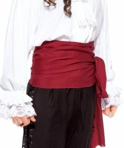 Pirate Dressing Linen Scarf Large