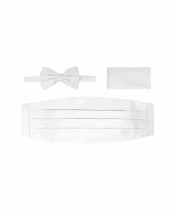 Brand Q, Inc Cummerbund Set In 3 Colors