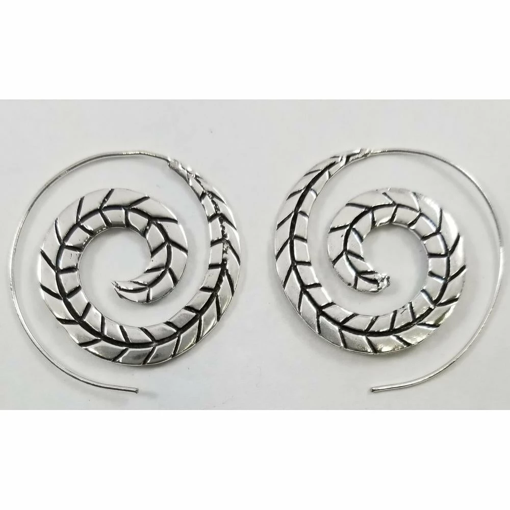 Kala Imports Earrings Spiraled Body Jewelry & Brooches 3 Kala Imports Earrings Spiraled Body Jewelry & Brooches