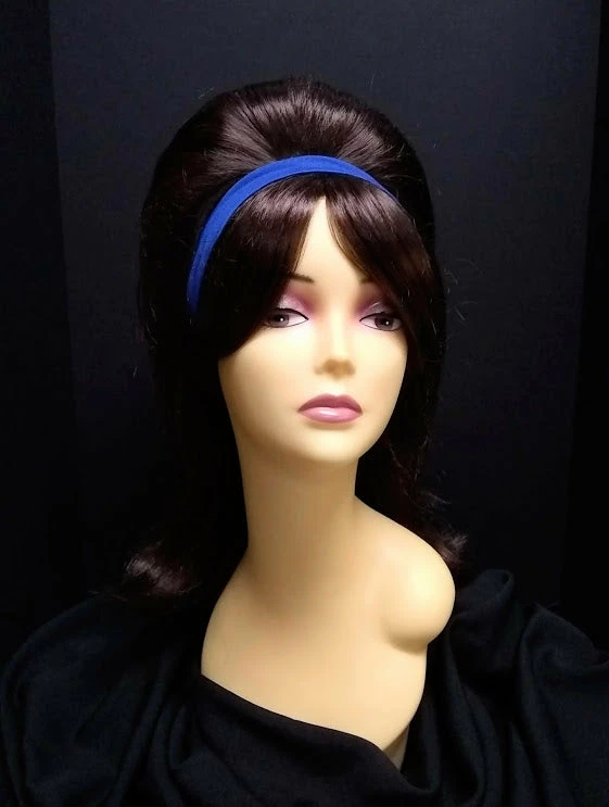 Alicia International Florence Teased Brown Bouffant 3 Alicia International Florence Teased Brown Bouffant