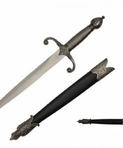 Wuu Jau/Neptune Trading Blades Dagger Fantasy Silver Handle