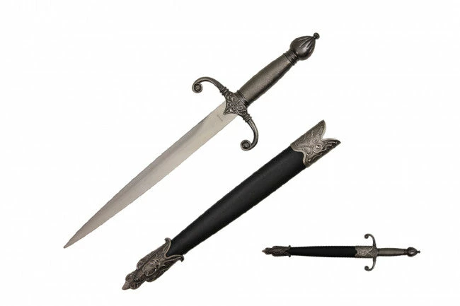 Wuu Jau/Neptune Trading Blades Dagger Fantasy Silver Handle 3 Wuu Jau/Neptune Trading Blades Dagger Fantasy Silver Handle