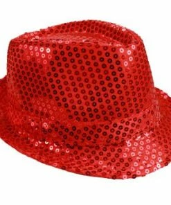 Buy 4 Store Sequin Hats Sequin Trilby Fedora In 4 Colors