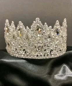 Empire Enterprise Rhinestone Crown 7" Diameter. Crowns & Tiaras
