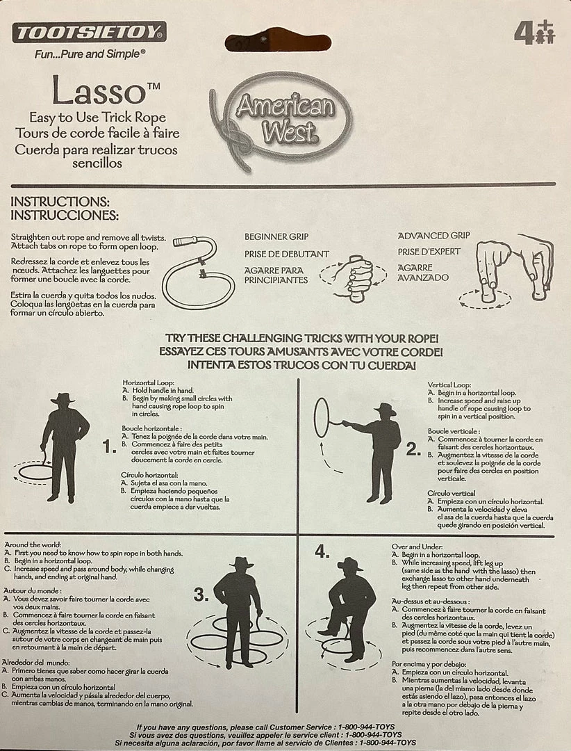 Costumes, Etc... Trick Lasso Western & Native American 4 Costumes, Etc... Trick Lasso Western & Native American