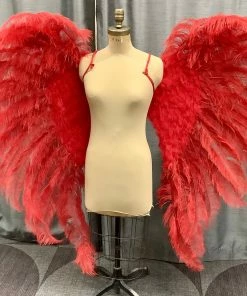 Boa Novelty Feather Angel Wings In Black, White, Or Red