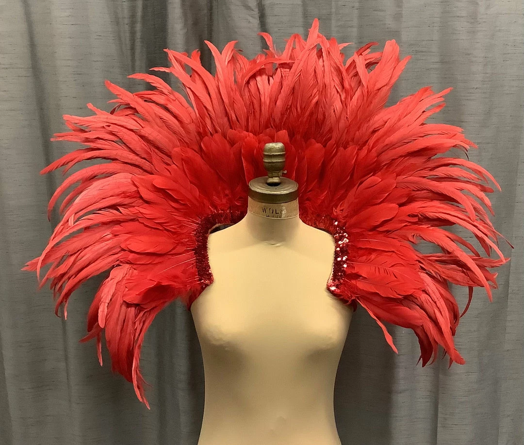Boa Novelty Feather Showgirl Coque Feather Shoulder Piece 5 Boa Novelty Feather Showgirl Coque Feather Shoulder Piece