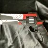 Top Quest Inc. Guns & Holsters Foam Fantasy Tech Pistol Black-White-Red