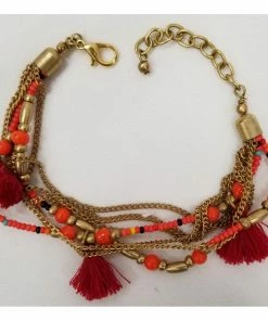 Kala Imports Bracelet Tassels And Beads