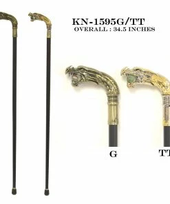 Sigma Impex Inc. Cane Dragon Gold Canes & Staffs
