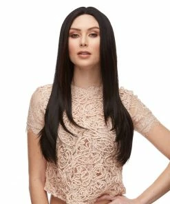 West Bay Dahlia Long Layered Lace Front Wig Black