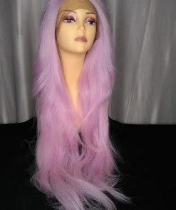 West Bay Prudence Extra Long Layered Lace Front Wig Black