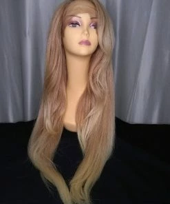 West Bay Prudence Extra Long Layered Lace Front Wig Black