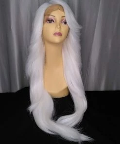 West Bay Prudence Extra Long Layered Lace Front Wig Black