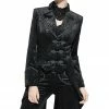 Pentagramme Gothique Gothic Tailcoat Women's Velvet Black 1 Pentagramme Gothique Gothic Tailcoat Women's Velvet Black
