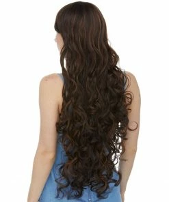 West Bay Saint Extra Long Wavy Wig W/ Bangs