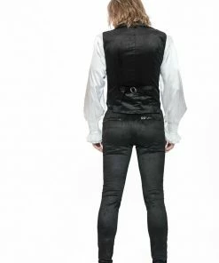 Pentagramme Gothique Pant Gothic Velvet Black