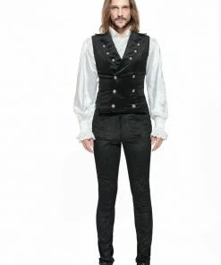 Pentagramme Gothique Pant Gothic Velvet Black