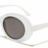 Forum Novelty White 60's Style Sunglasses 1 Forum Novelty White 60's Style Sunglasses